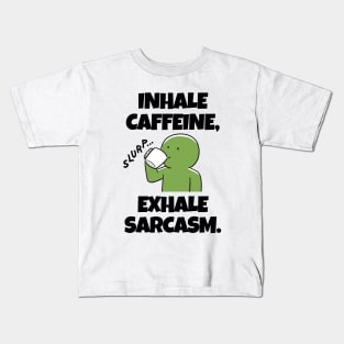 Sarcastic comment loading... Kids T-Shirt